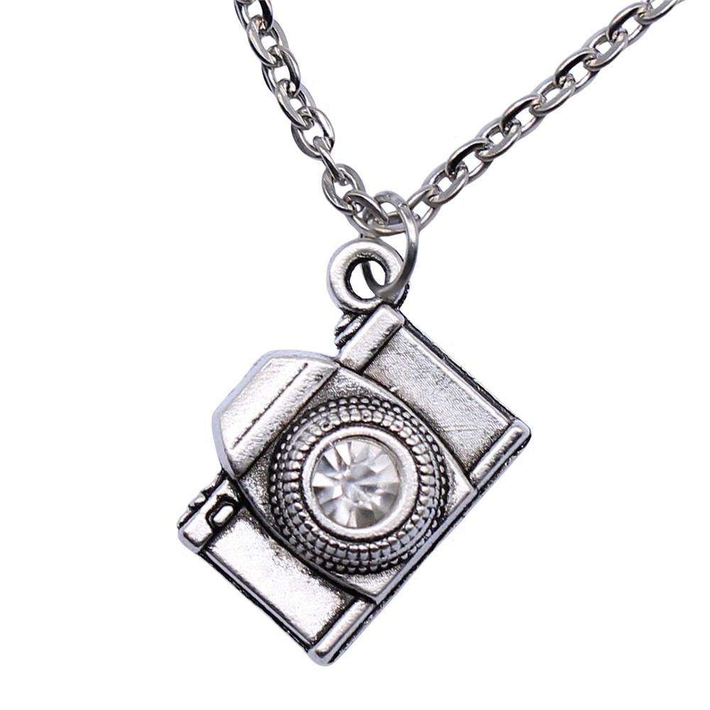 Hair Dryer Charm Necklace Hairstylist Hairdresser Pendant Salon Stylist Gift Jewelry 43cm Chain