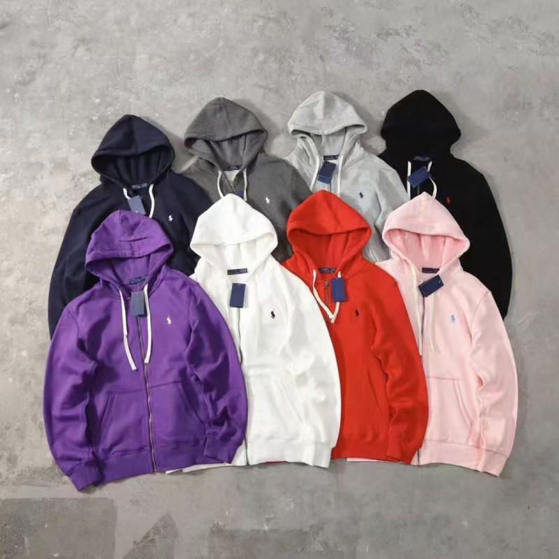 Embroidered Zip-Up Hoodie Animal Loose Fit Sweatshirt Teens