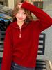 Knit Sweater Women Fall Winter High Neck Pullover With Warmth And Comfort For Casual Wear
