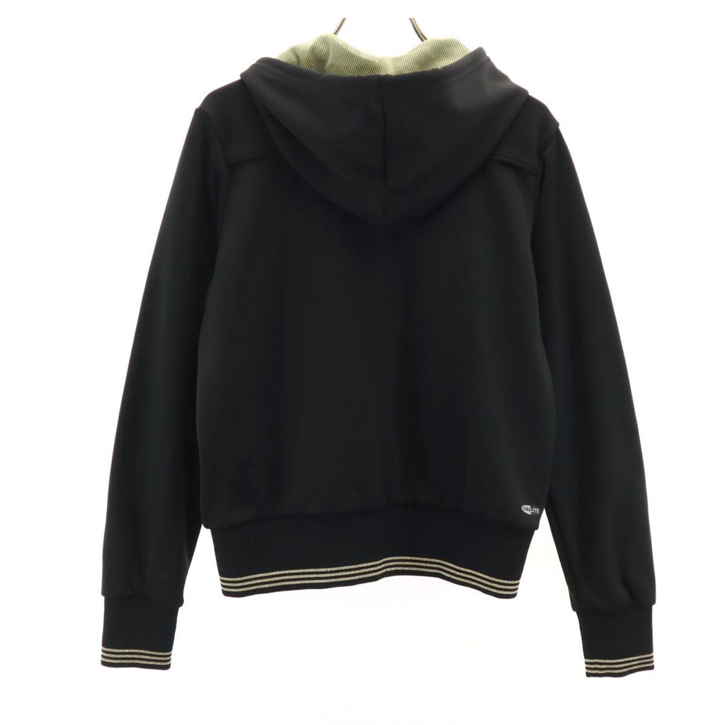 adidas Zip hoodie M Black Jersey Women Used
