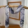 Korean Style Silk Scarf and Hairband Set - Versatile Women's Accessory for Summer