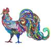 Fairy Tale Rooster Wooden Puzzle A4