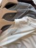 Women's Gold Brushed Warm Round Neck Solid Color Long Sleeve T-Shirt – Autumn/Winter Collection