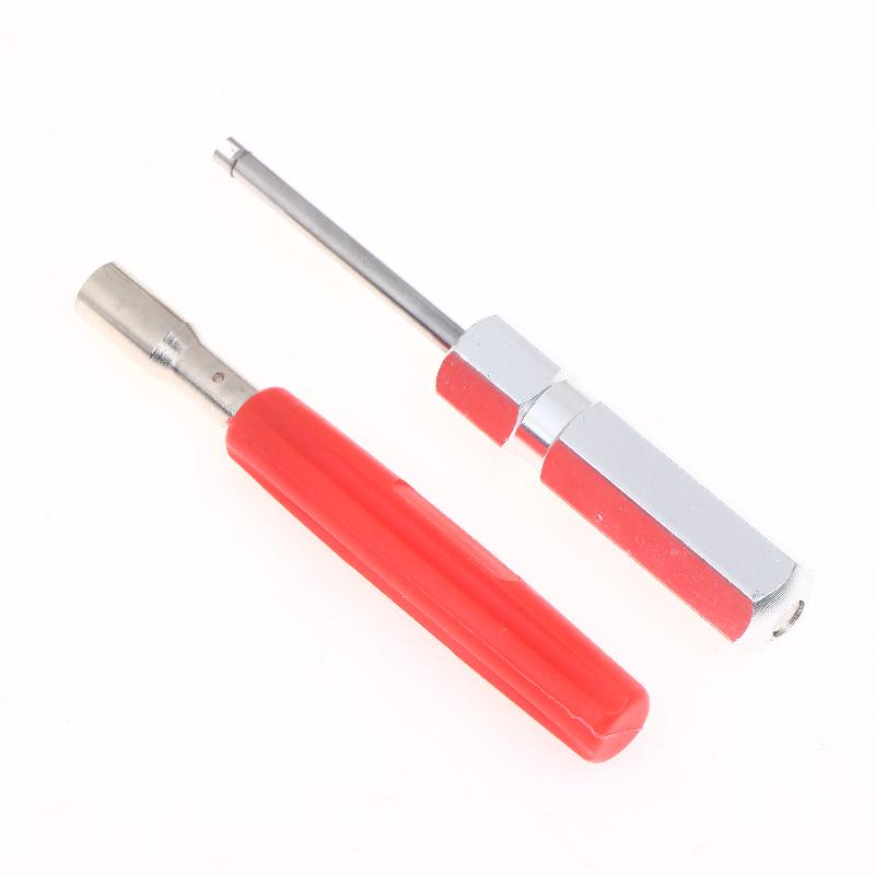 1/3Pcs Car Bicycle Moto Tire Repair Essential Parts Tire Valve Stem Core Remover Tool Set Screwdriver With Magnetic Suction Head