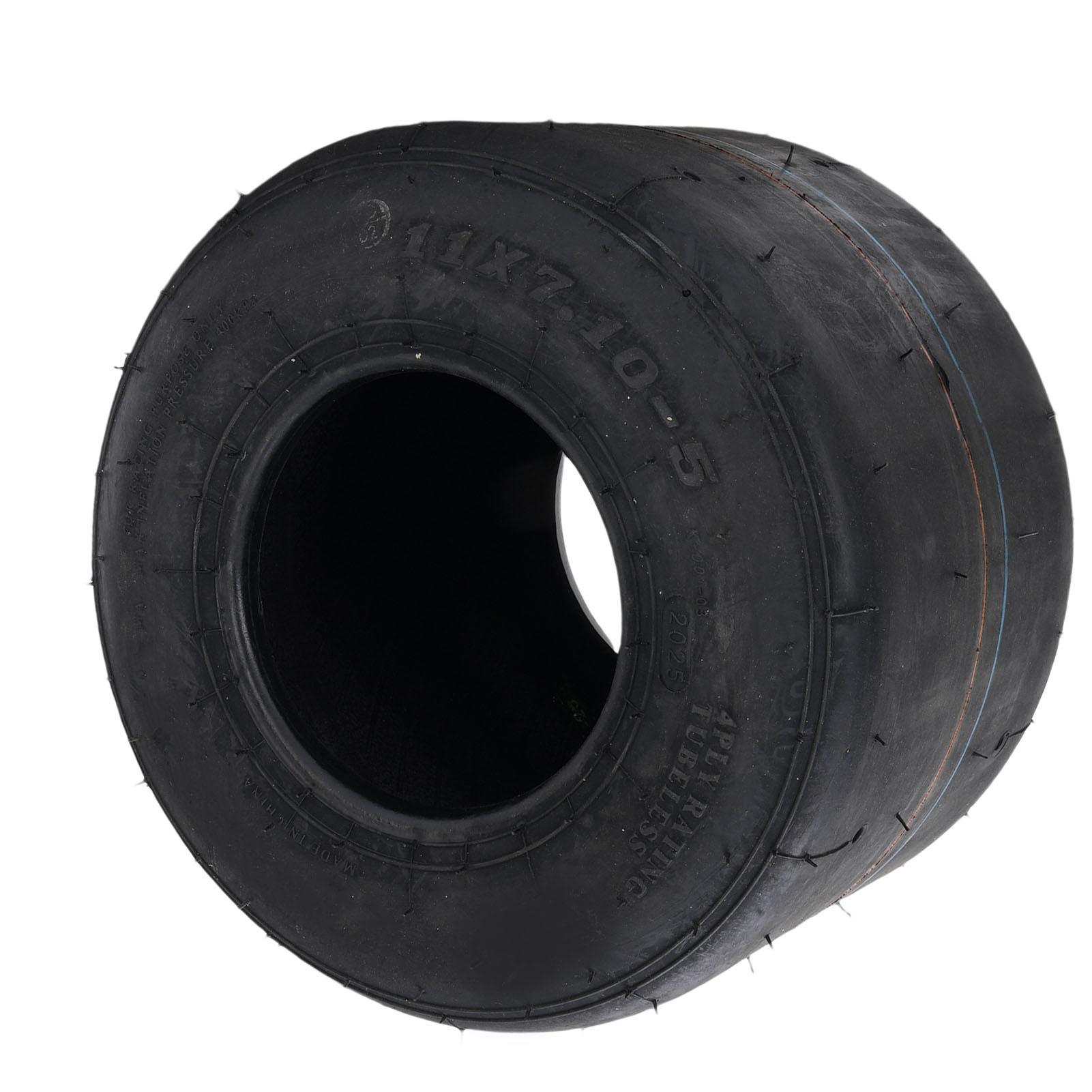 Neoglint Unisex 11X7.10 5 Tubeless Tire Rubber Compound Inflatable Tire For Drift Trike Go Kart Atv Utv Cart Mower