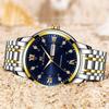Watch Men's High-end Watch Waterproof Versatile Calendar Temperament Large Dial Trend High Definition Men