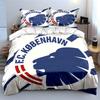 "FC København Lion Bedding Set" Bedding Duvet Cover Set Duvet Cover Pillowcases  (1 * Duvet Cover 2 * Pillowcases, Without Duvet Insert)