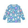 Children's Set - Printed Cartoon Two-Piece Outfit Set For Boys And Girls