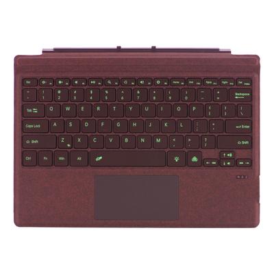 Type Cover for Microsoft Surface Pro Gen Touchpad Tablet Portable Slim Wireless Keyboard with Backlight 7+, 7, 6, 5, 4, 3, Keyboard, 7-Color