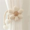 Flower Curtain Tieback Boho Stylish Decorative Curtain Flower Curtain Holdback Holder for Living