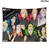 Tokyo Revengers Wall Tapestry Aesthetic Wall Hanging Printed Fabric Blanket Decorative Tapestries for Bedroom Living Room Home Decor
