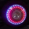 Car Wheel Led Lights, MASO Colorful LED Solar Wheel Hub Tire Lights 4 Modes Flash Wheel Light, Waterproof Tyre Valve Cap Strobe Lamp Kit for Car