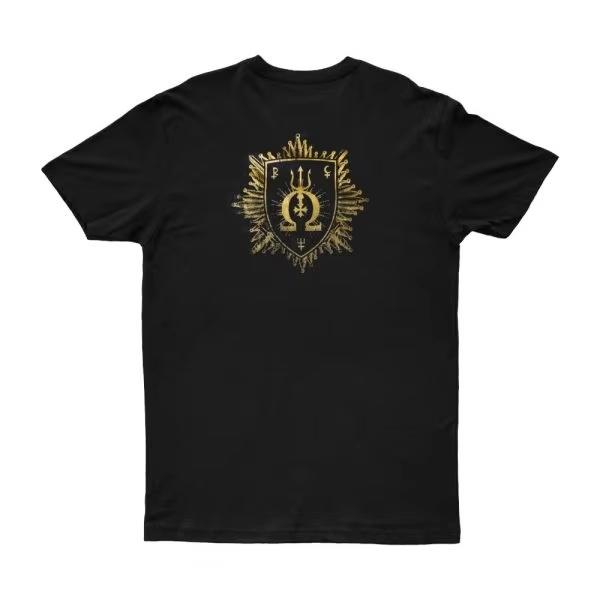 2025 Ny HATE - Tremendam Trykket Unisex Street Fashion Trend Kortermet Ren Bomull Rund