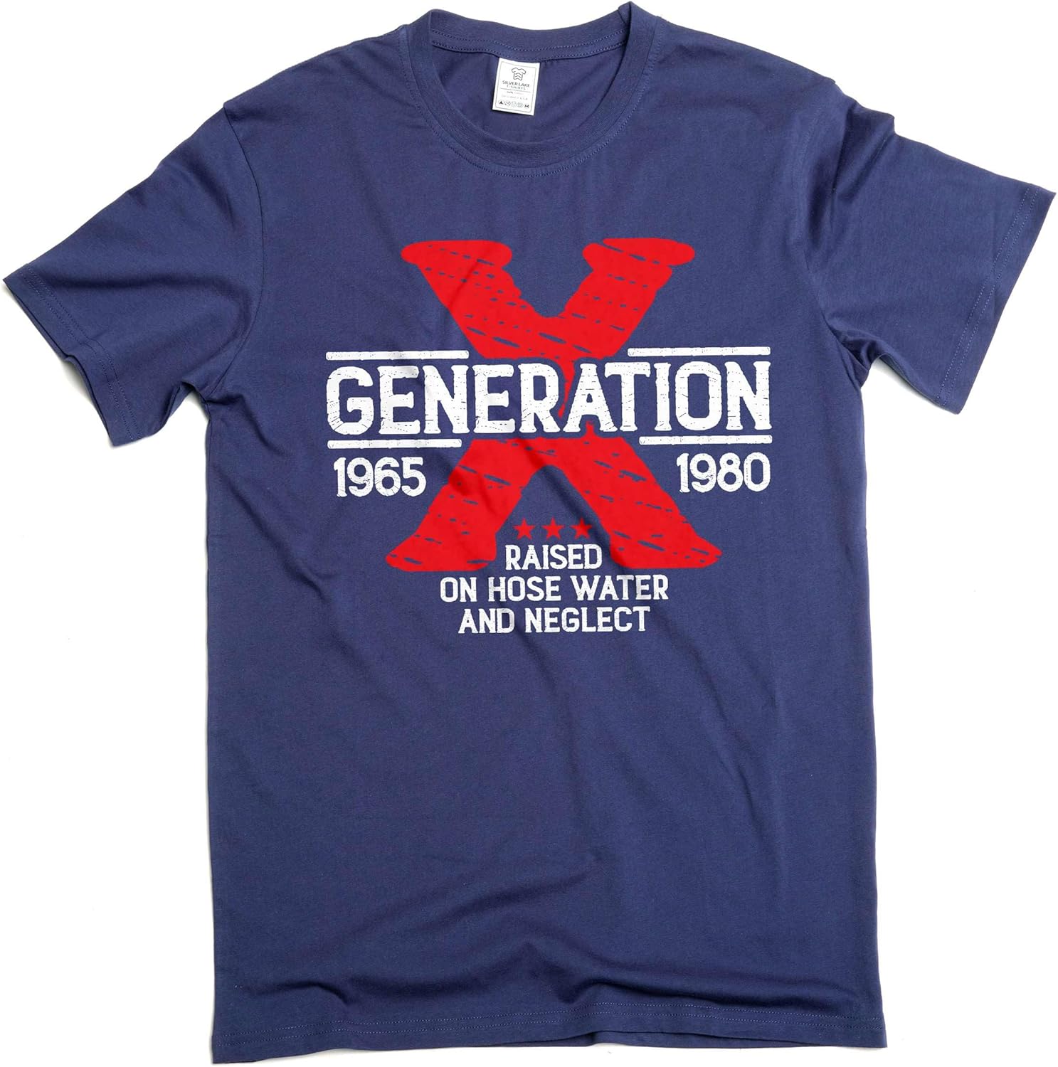 

Funny T-Shirt Generation X T-Shirts Hose Water and Neglect Tee Joke 1980s Nostalgia Shirt 5XL різнокольоровий