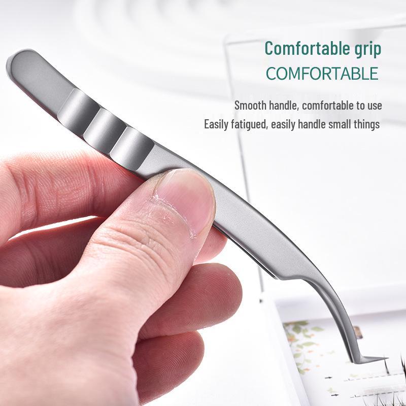 Stainless Steel Precision Eyelash Extension Tweezers - Phoenix & Princess Styles for Technicians