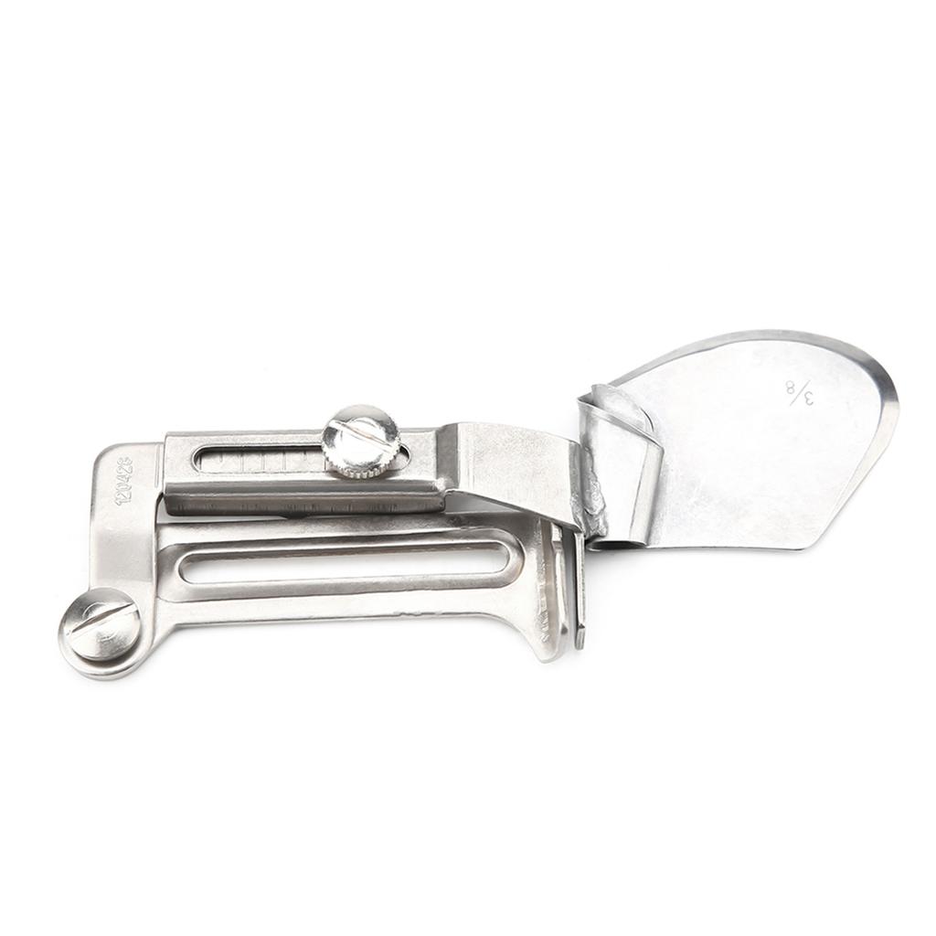 Industrielles Flachbettnähmaschinenzubehör Overlock-Einfasser Saumfuß Einfassvorrichtung Ordner