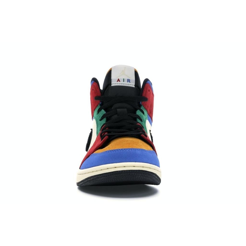 Blue The Great x Air Jordan 1 Mid Fearless Pánské Tenisky Vícebarevné Mušelínová Univerzitní-Červená CU2805-100