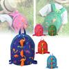 Print Backpack Dinosaur Children Oxford Cloth Fabric Kids Dino Polyester Bag