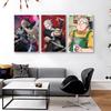 1pc Anime Sakamoto Days Poster Sticker Print Waterproof Wall Art For Living Room Bedroom Home Decor