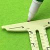 1PC Multifunctional Cutting Drawing Ruler Sewing Patch Ruler Sliding Gauge Customized Ruler Quilting Tools