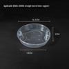 Disposable Round Plastic Compartment Tray Insert