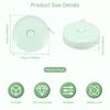 150cm Doublesided Soft Measuring Tape Metric Imperial Flexible Ruler Mini Retractable Measuring Tape for Fabric Sewing Furniture
