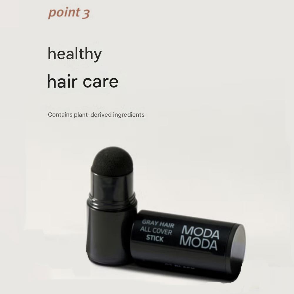 Modamoda Pokrycie siwych włosów Ciemny brąz