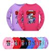 4093 T-shirt à manches longues imprimé Brawl Stars pour garçons et filles