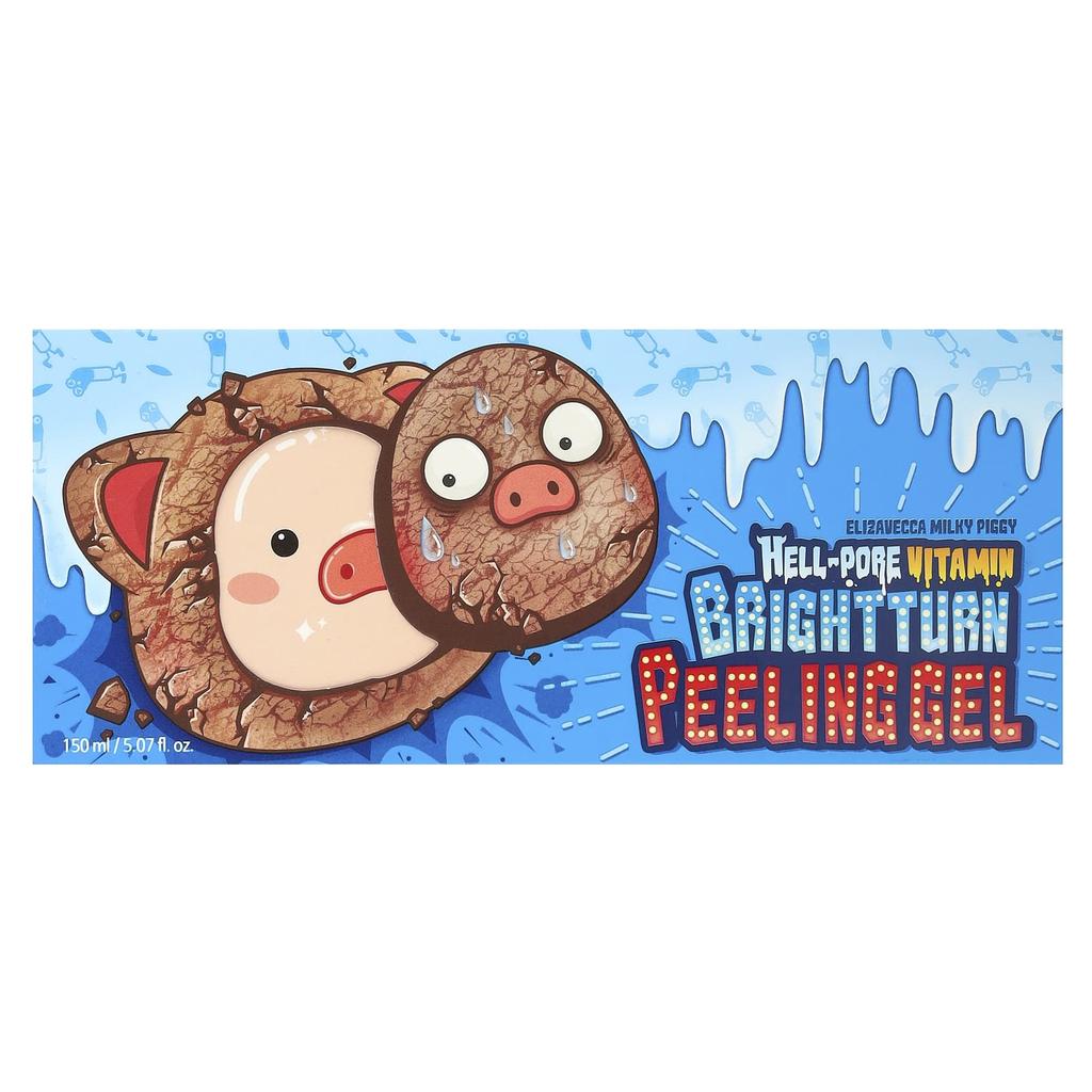 Milky Piggy Hell-Pore Vitamin Brighten Peeling Gel, 150Ml(5.07Fl Oz)