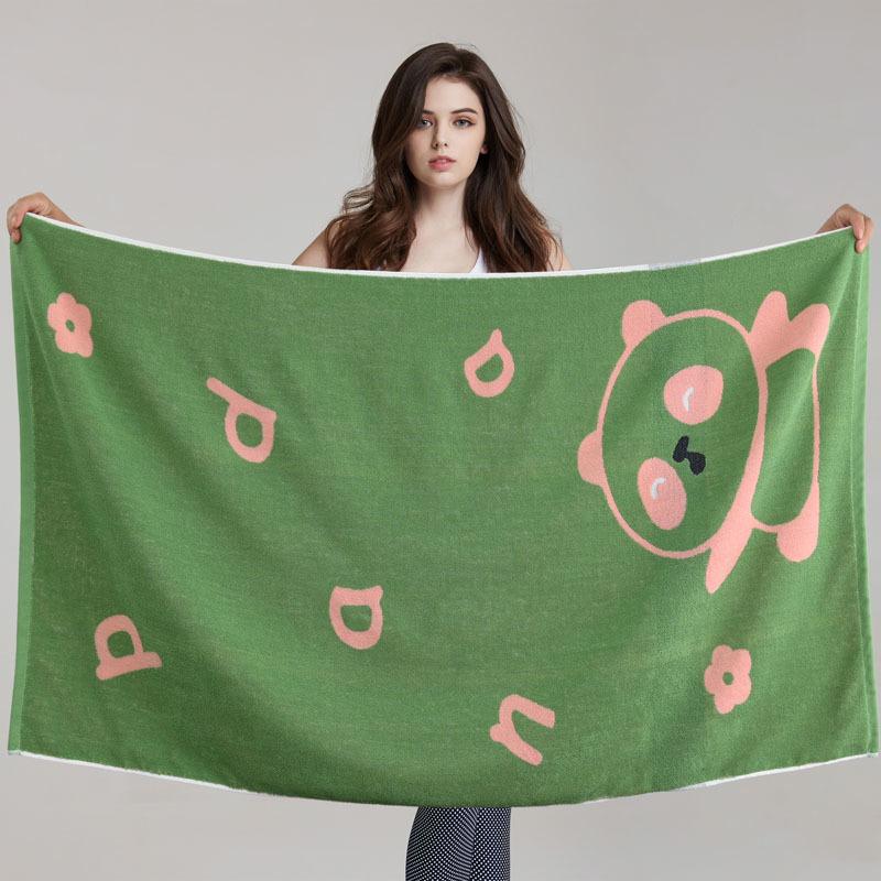 

Банное полотенце для взрослых, мужчин и женщин, мягкое, впитывающее, безворсовое, быстросохнущее, полностью хлопковое, большого размера. 70X140cm