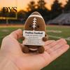 Healing Doll with Heartwarming Slogans Knitted Positive Sports Ball Plush, Emotional Support Motivational Gift for Basketball Players Encouragement