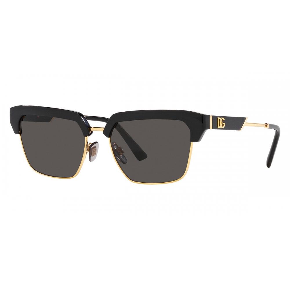 

Мужские солнцезащитные очки Dolce Gabbana 55mm черные черные