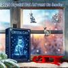 2025 Crystals Cats Advents Calendar 24 Day Xmas Tree Ornament Present Box Enchanting Crystals Cat Surprises Present