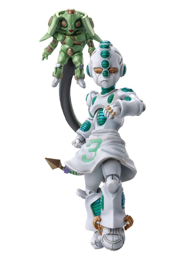 Super Action Statue "JoJo's Bizarre Adventure Part 4" "Ec (Act 2) & Ec (Act 3)" Approx. 85mm & Approx. 35mm PVC & ABS & Nylon Painted Movable Figure