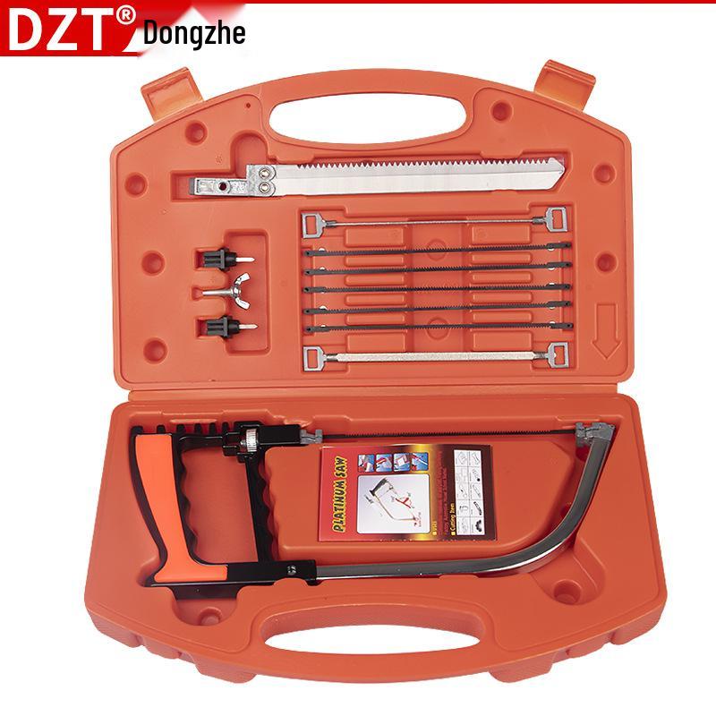 Multi-Purpose Anti-Slip Hand Saw Set with Mini Steel Blades for DIY Projects