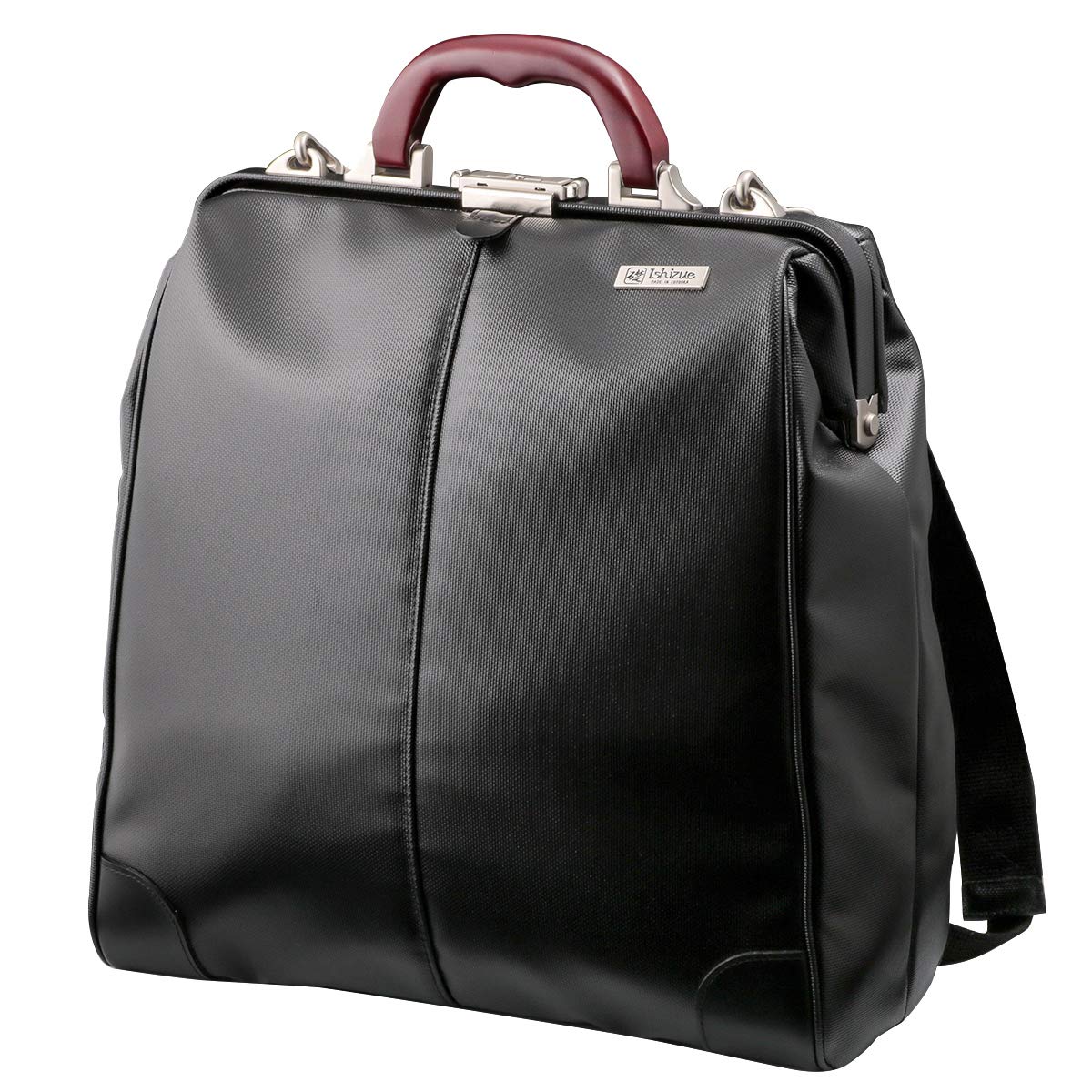 

[Foundation] Men s Business Bag, Polycarbonate, 2-Way, Large Capacity, Dulles Backpack, Black [IS-9016]