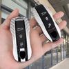 ABS Auto Fernbedienung Schlüsselanhänger Hülle Fob Schale für Porsche Cayenne Macan Panamera 911 718 Boxster Taycan