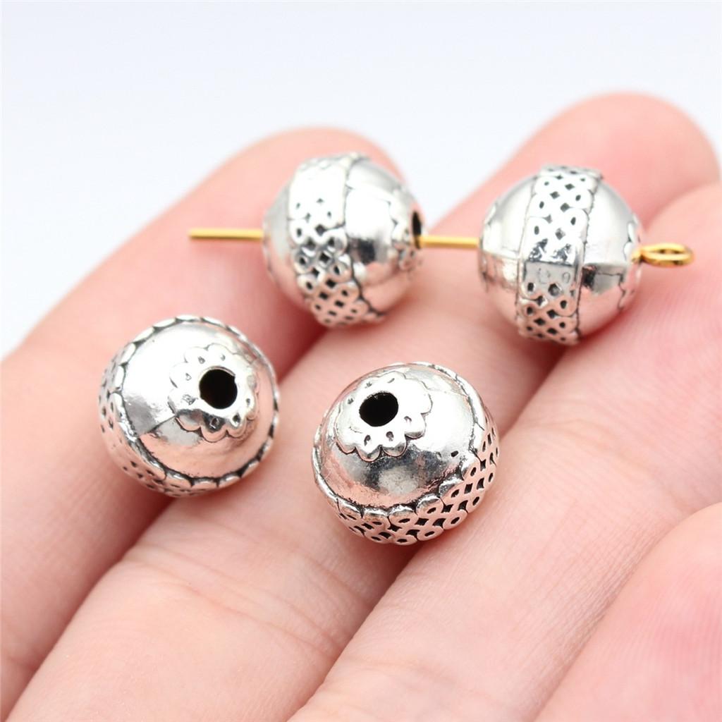 Accessories Parts Small Hole Spacer Bead Vintage Jewelry Supplies QA045