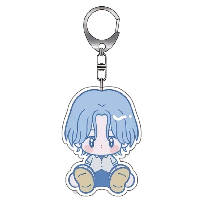 Anime Cartoons Acrylic Keychain for Sk8 The Infinity Tadashi Kikuchi Reki Kyan Adam Langa Hasegawa Q Version Acrylic Key Buckle
