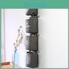 Pequeno Organizador de Bolso de Tecido para Parede para Armazenamento e Decoração de Quarto