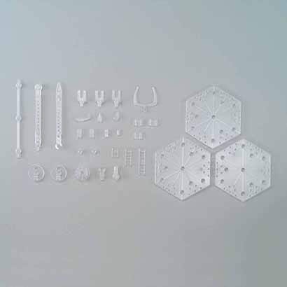 Bandai Spirits Action Base 4 Clear [gunpla Display Stand 2023 12 Reproduced]