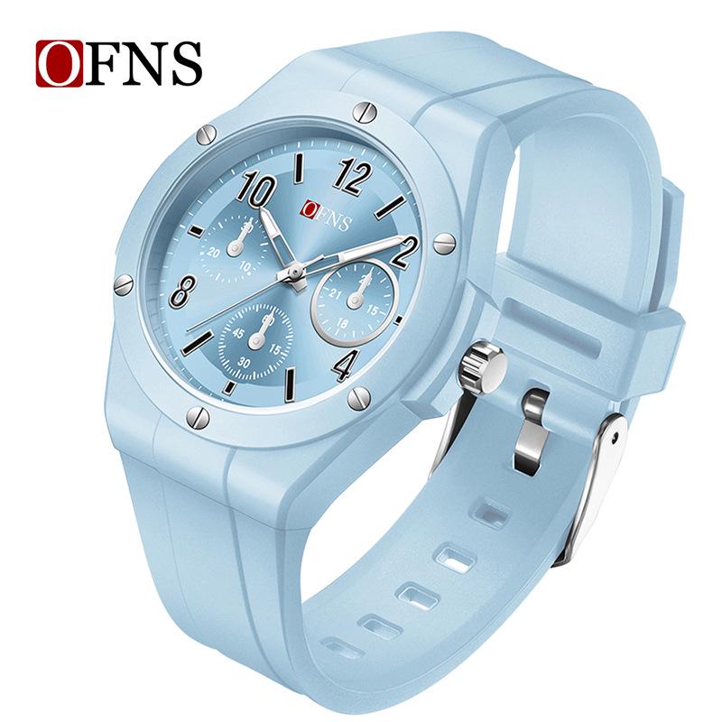 Oufanni Unisex High School Waterproof Quartz Watch for Students - Luminous, Ideal for Exams
