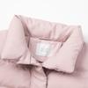 Xiangying Women's Short Stand Collar White Duck Down Jacket