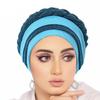 Polyester Kopftuch mit hellem Seidenzopf für Männer und Frauen