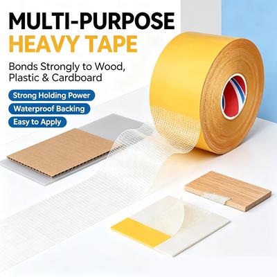Cloth Based Double-sided Tape High Viscosity No Trace Free Carpet Tape Strong Adhesive Non-slip Tape Home Kitchen Supplies
