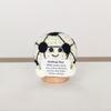 Handmade Crochet Miniature Ball Game Positive Encourage Energy Card Emotional Ornament Car Decorations Wovening Finished Product