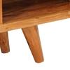 TV Cabinet with Shelf Brown 110 X 30 X 40 Cm Solid Acacia Wood