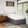 VidaXL Bed Frames Without Mattress Grey 90x200 Cm Faux Leather 3284542