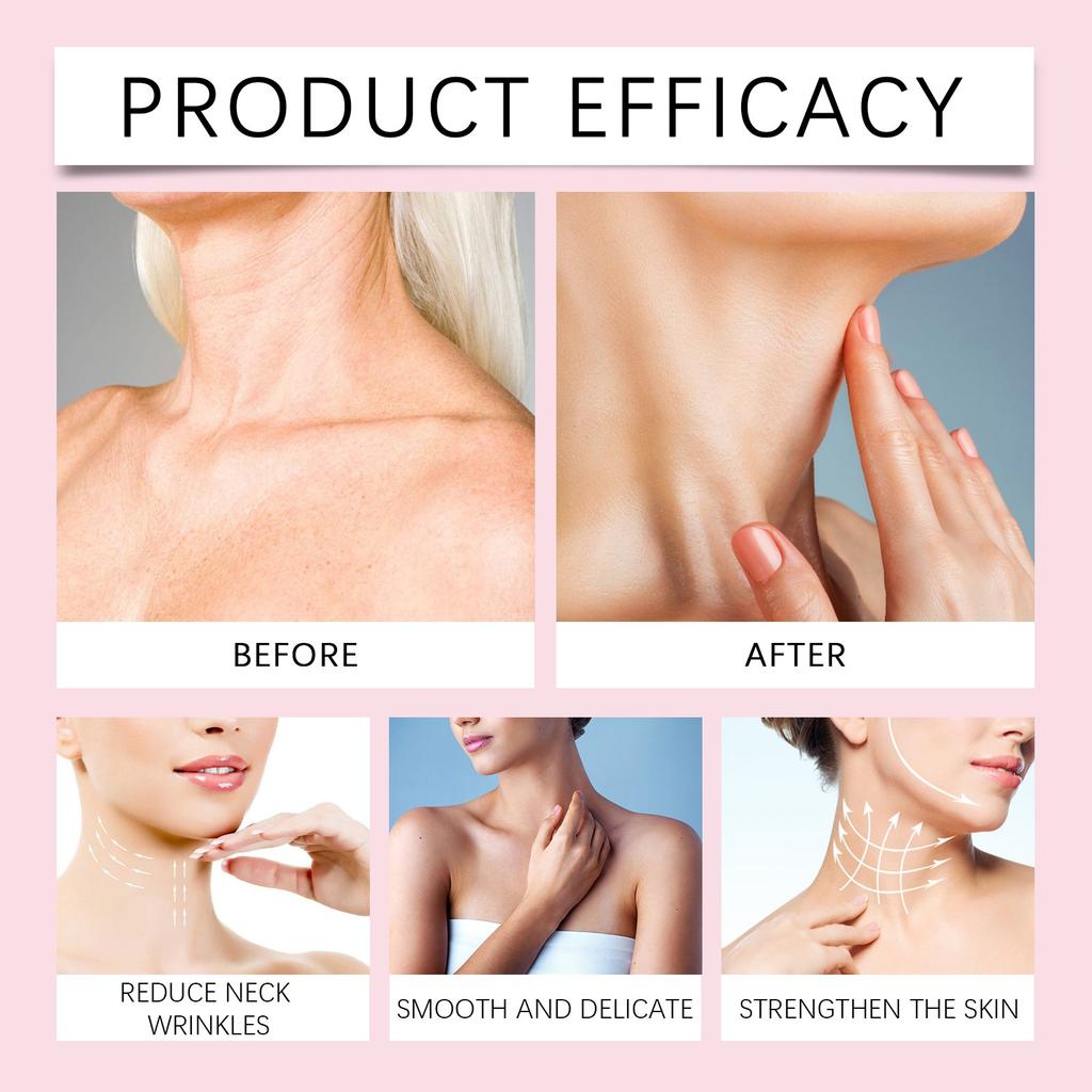 Collagen Neck Cream, Firming And Lifting Neck Cream, Firming Anti-Wrinkle Moisturizing Smooth Care Cream Neck Cream