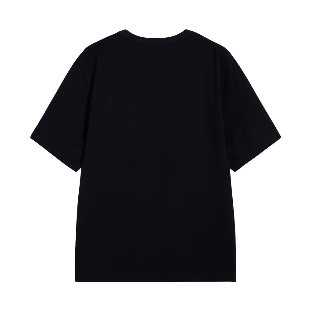 Li-Ning Fashion Round Neck Loose T-Shirt Comfortable Long Pants Casual Sports Suit Men suit W877-1+W297-4